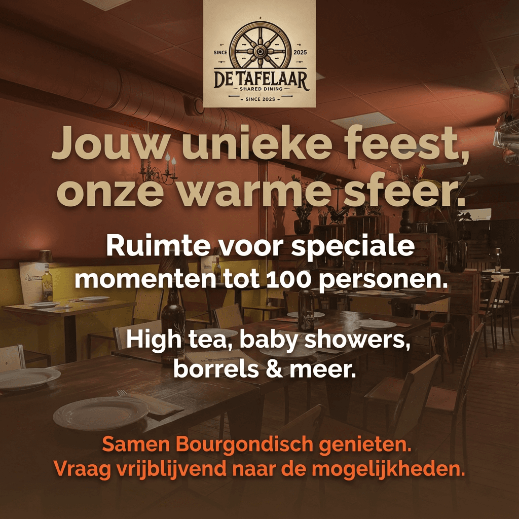 De Tafelaar – verhuur en groepen