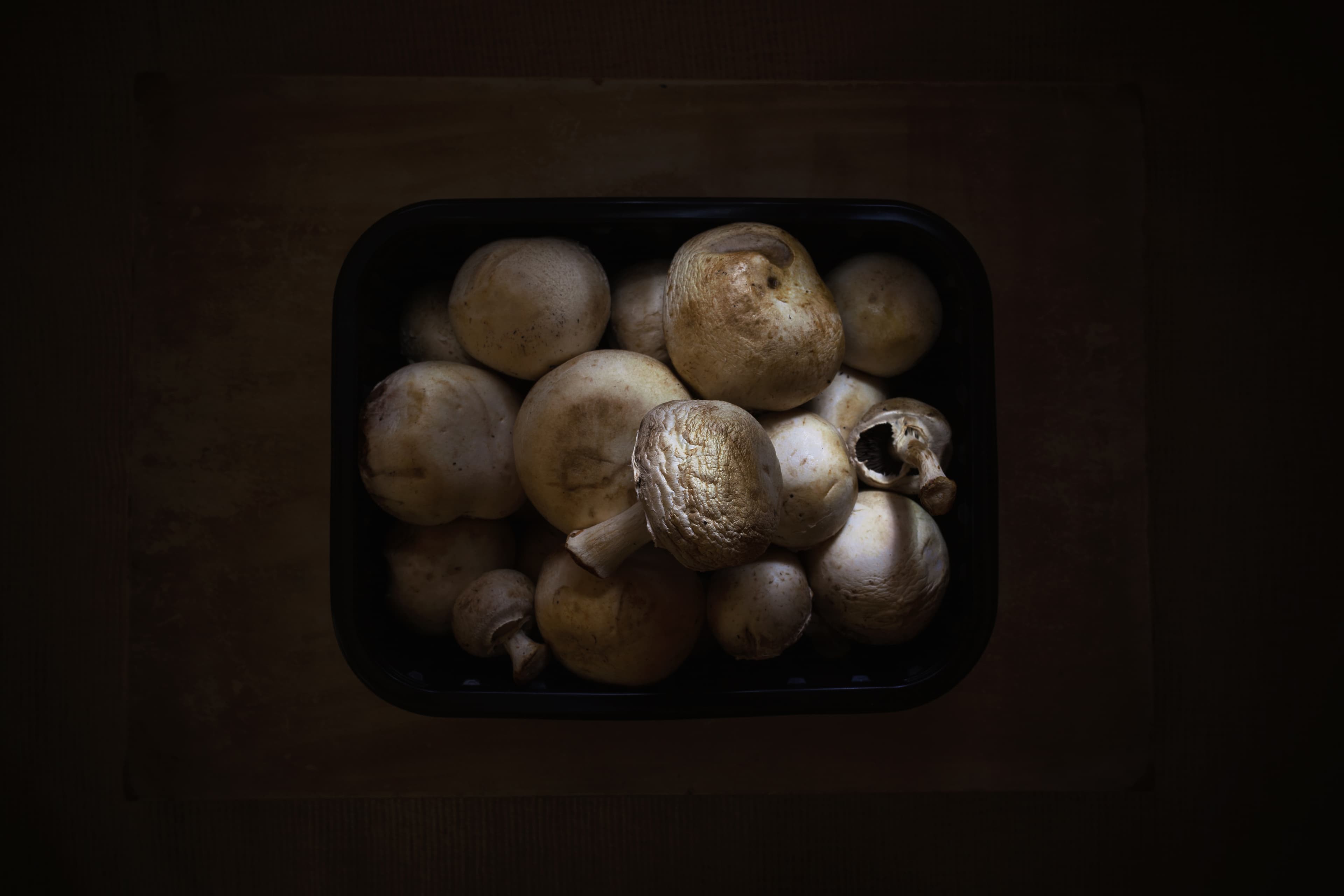 Fresh natural ingredients on a rustic wooden surface.